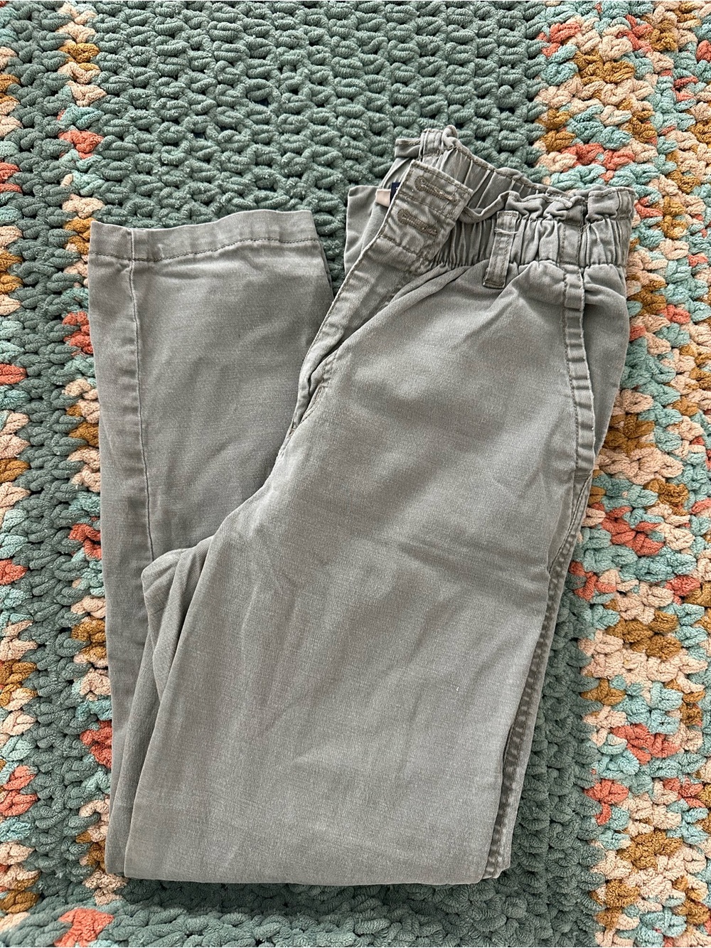 Universal Thread Olive Green Elastic Waist Pull-On Pants